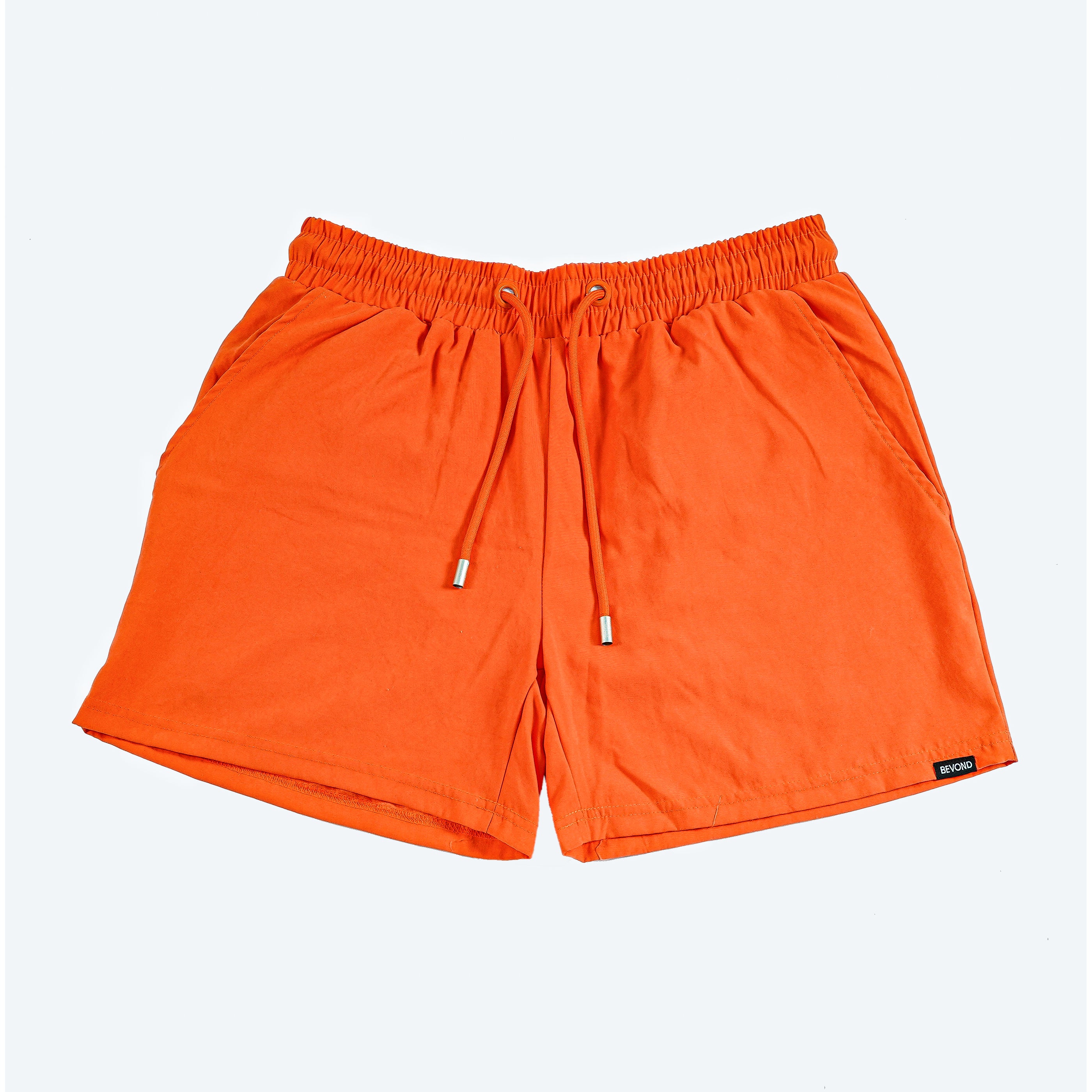 Orange Water-Reactive Swim Shorts - Unique & Vibrant Swimwear