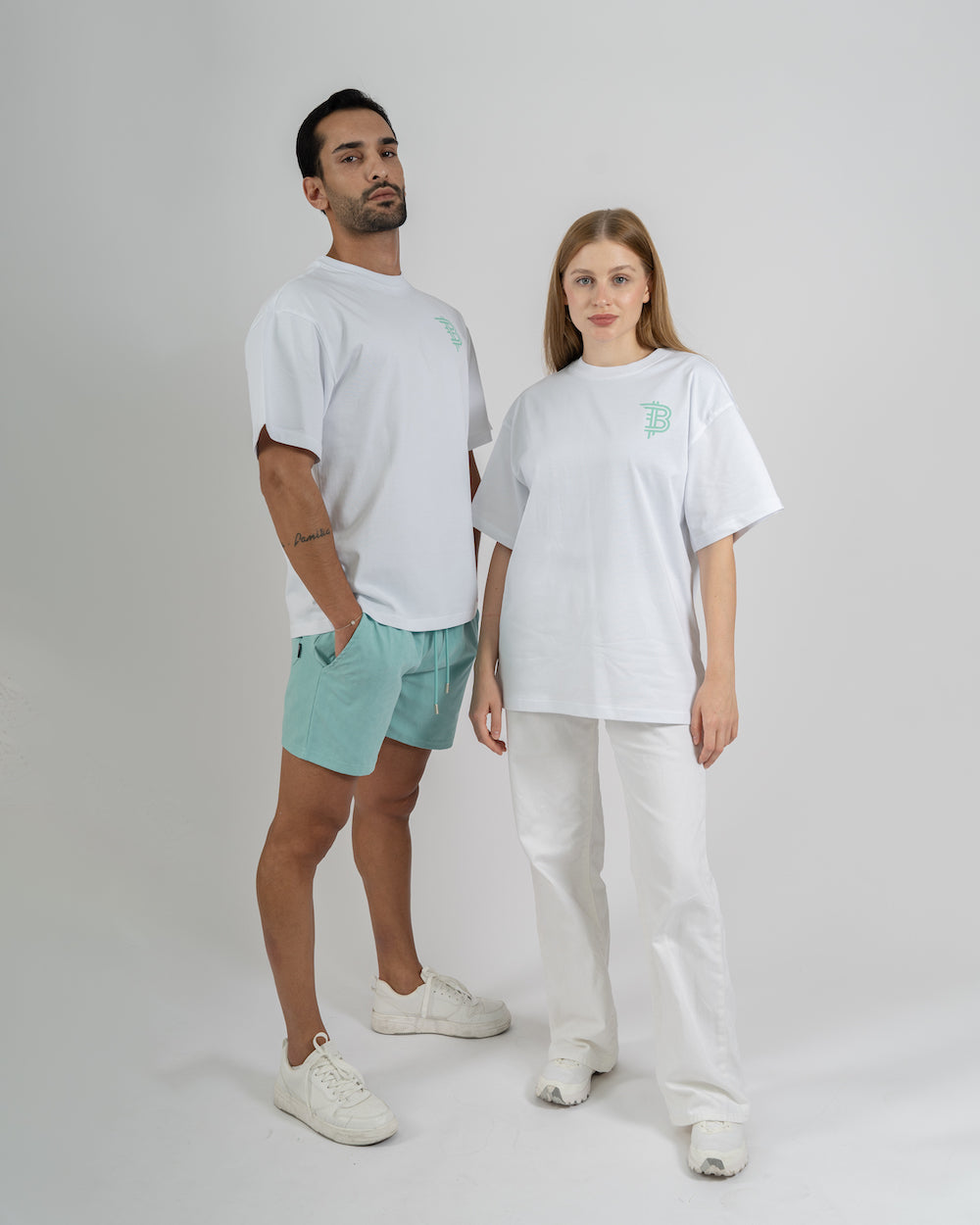 The Wardrobe Unisex T-Shirt White - Elegant & Versatile Casual Wear