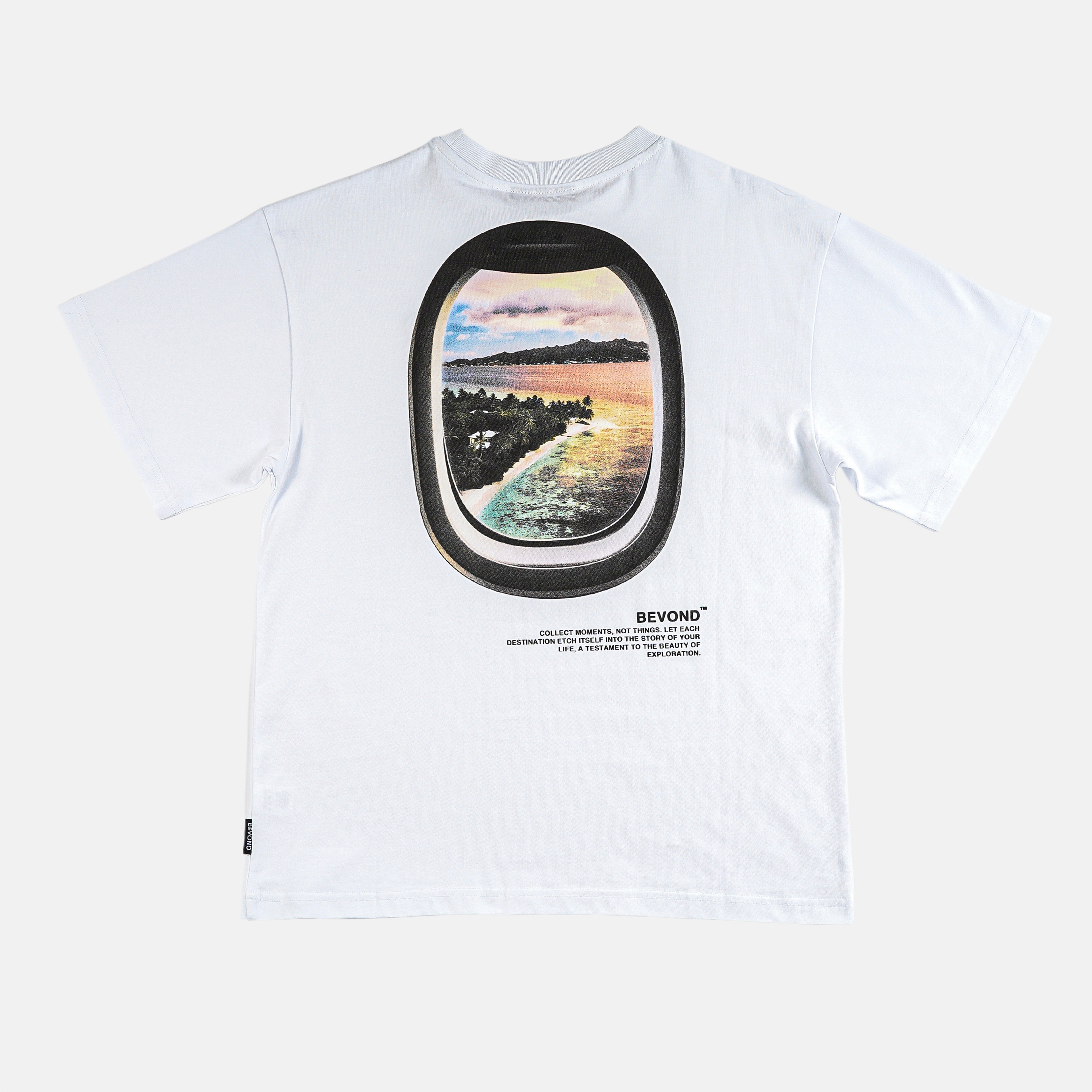 Palm Paradise T-Shirt White - Fresh & Stylish Summer Tee