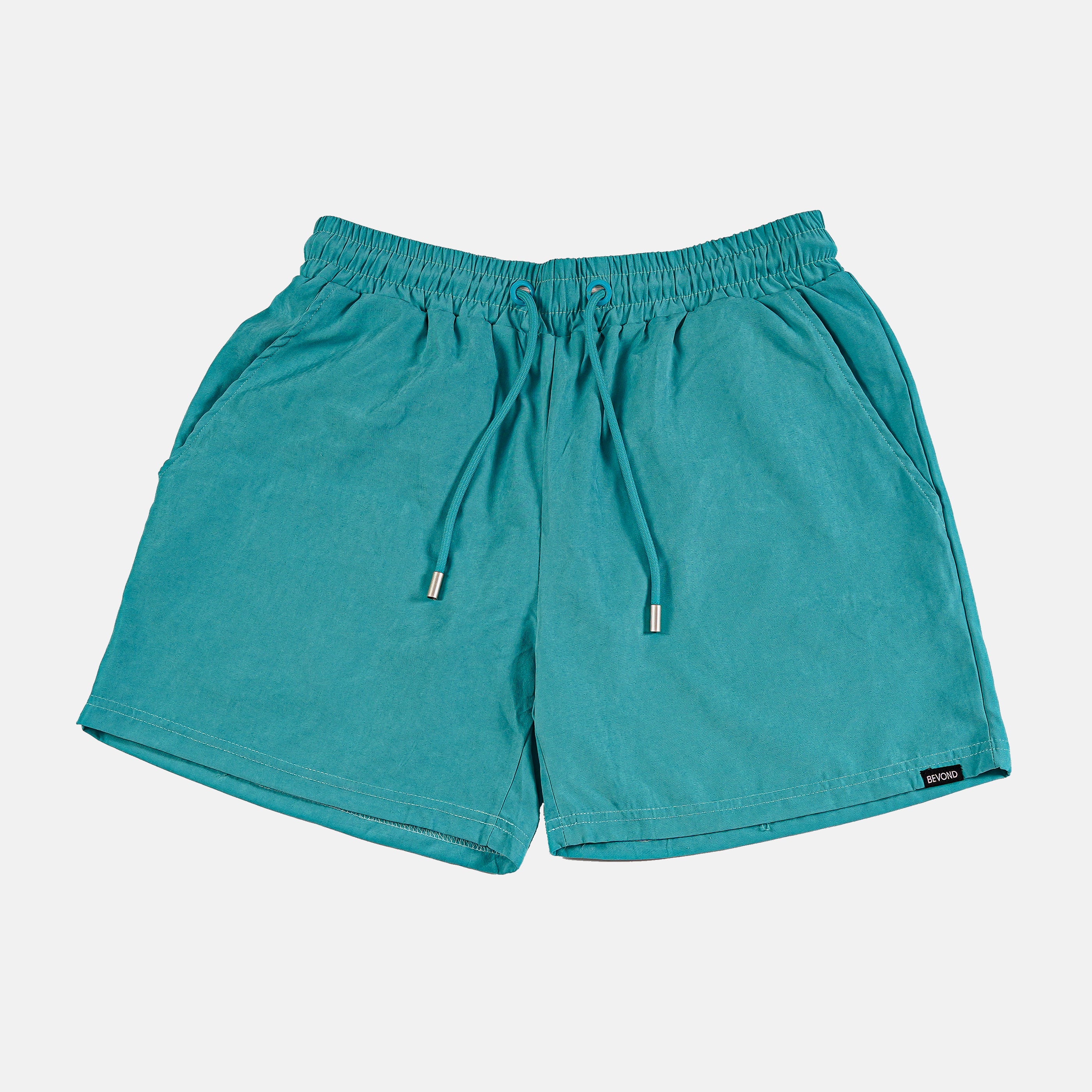 Capri Blue Water-Reactive Swim Shorts - Stylish & Functional 