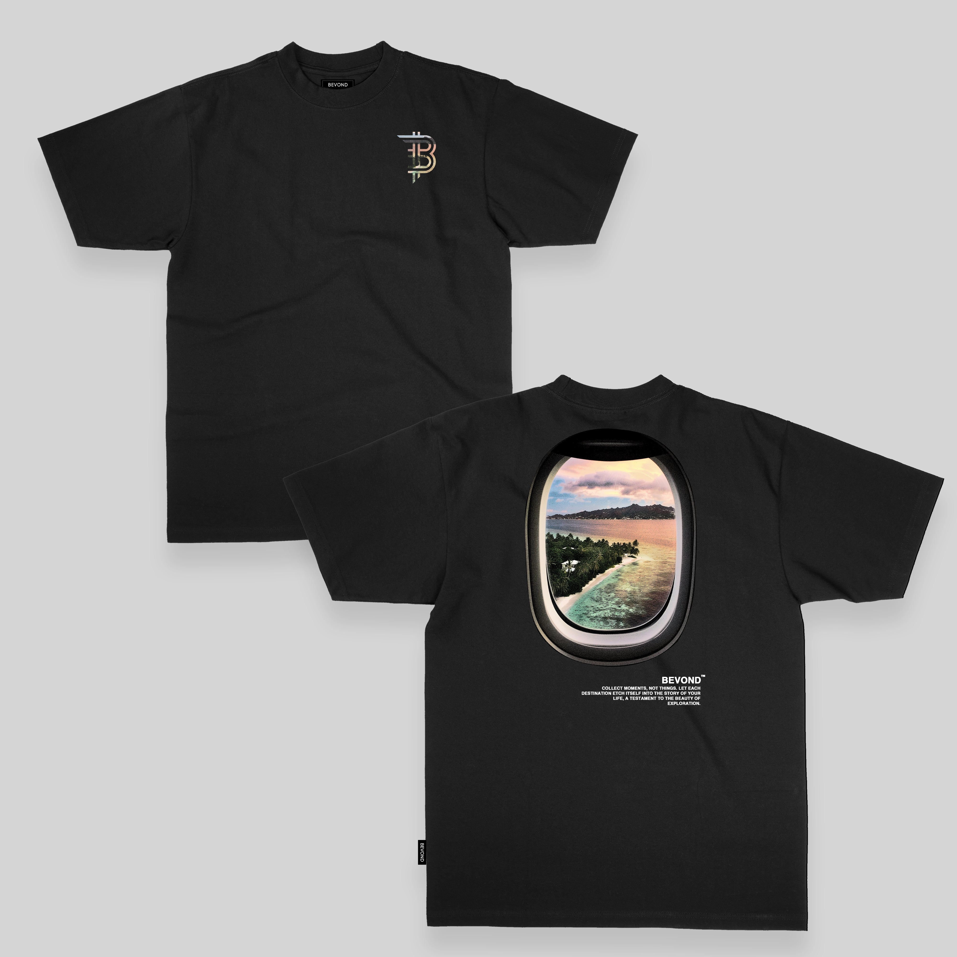 PALM PARADISE T-SHIRT BLACK